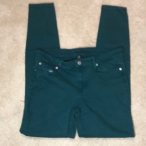 GAP Denim Teal Colored Jeans